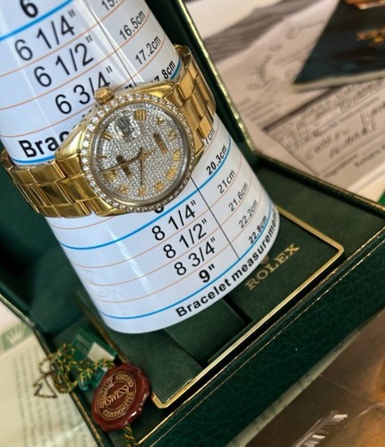 Rolex 18k box - rolex, minty
